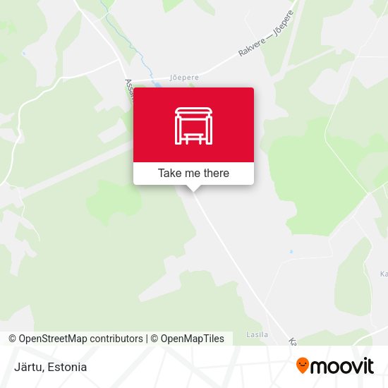 Карта Järtu