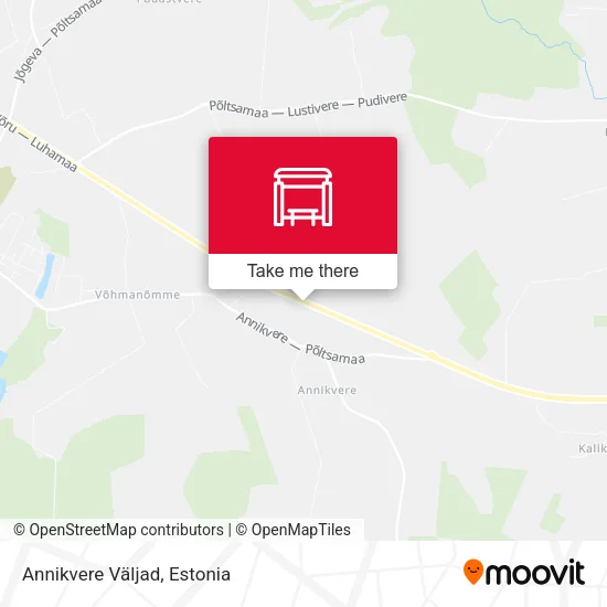 Карта Annikvere Väljad