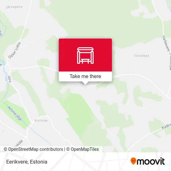 Карта Eerikvere