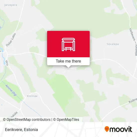 Карта Eerikvere