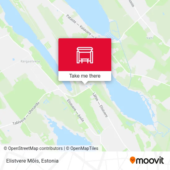 Карта Elistvere Mõis