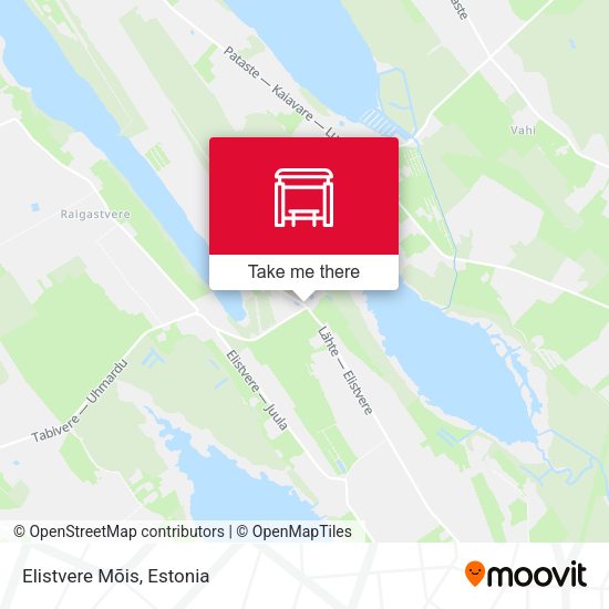 Карта Elistvere Mõis