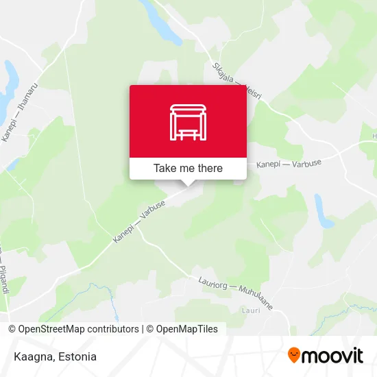 Карта Kaagna