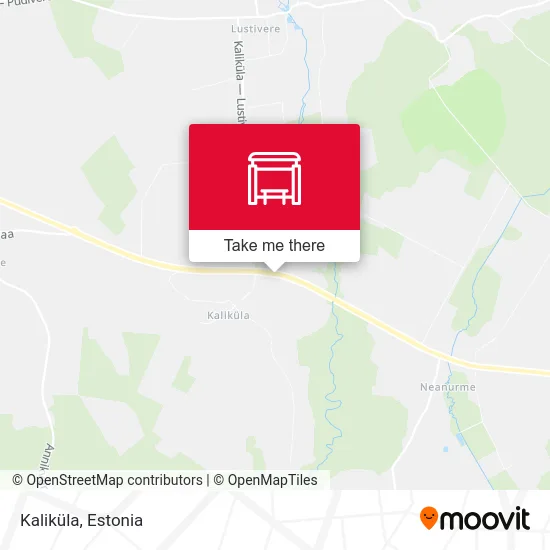 Карта Kaliküla
