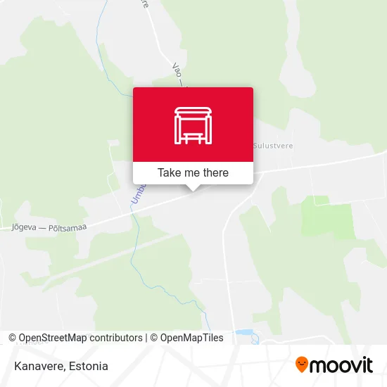 Карта Kanavere