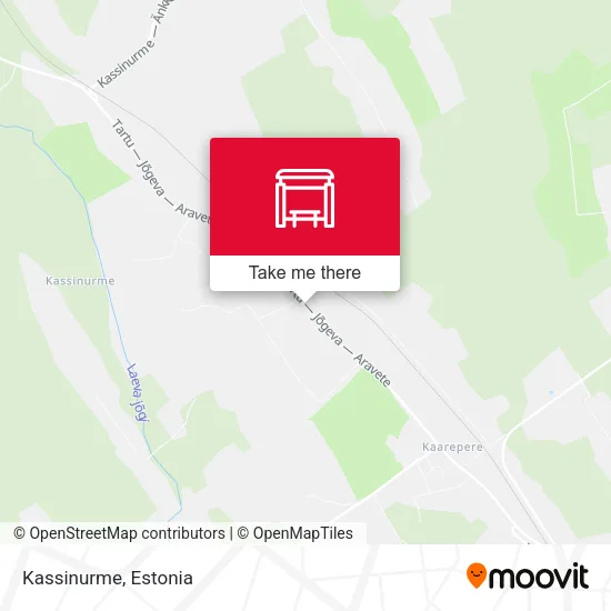 Карта Kassinurme