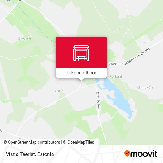 Карта Vistla Teerist