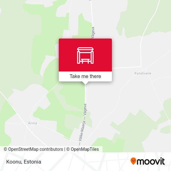 Карта Koonu