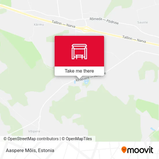 Карта Aaspere Mõis