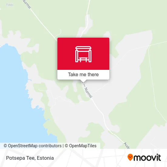 Карта Potsepa Tee