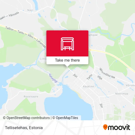 Карта Tellisetehas