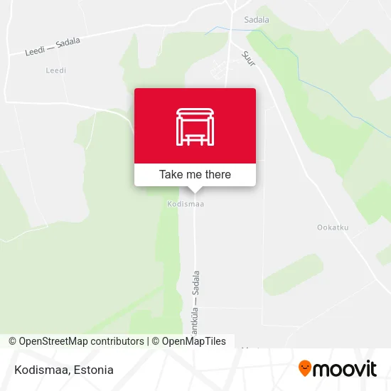 Карта Kodismaa