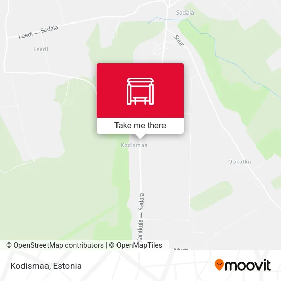 Kodismaa map