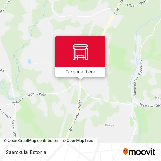 Карта Saareküla
