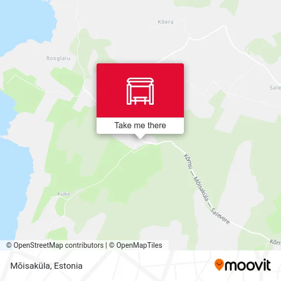 Карта Mõisaküla