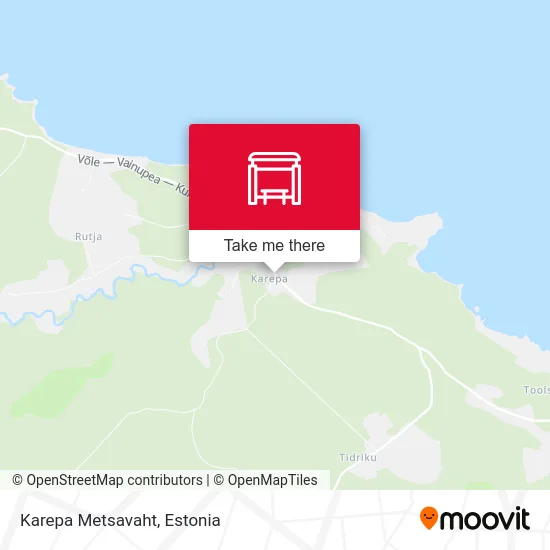 Карта Karepa Metsavaht