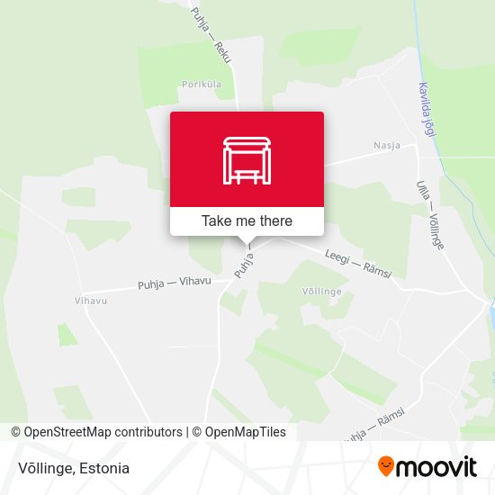 Карта Võllinge