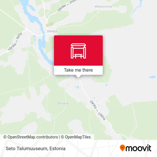Карта Seto Talumuuseum