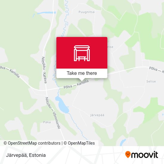 Järvepää map