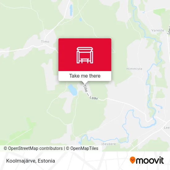 Карта Koolmajärve