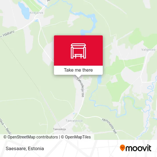 Карта Saesaare