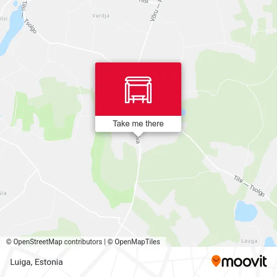 Карта Luiga