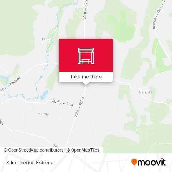 Карта Sika Teerist