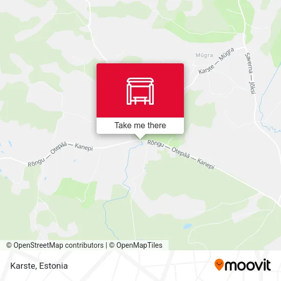 Карта Karste
