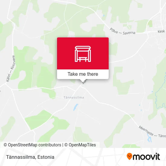 Карта Tännassilma