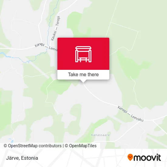Карта Järve