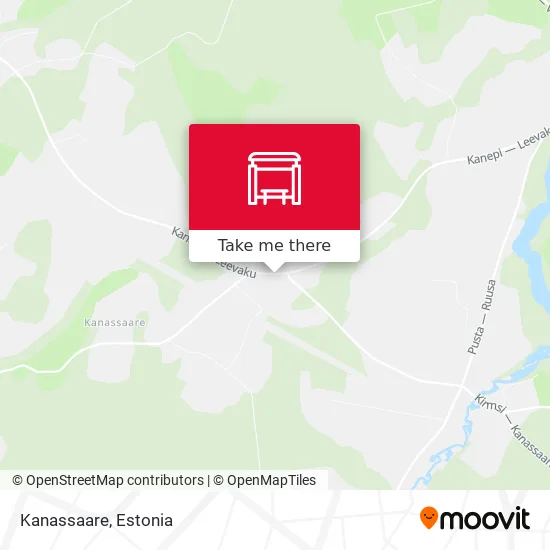 Карта Kanassaare