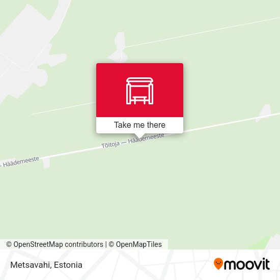 Карта Metsavahi