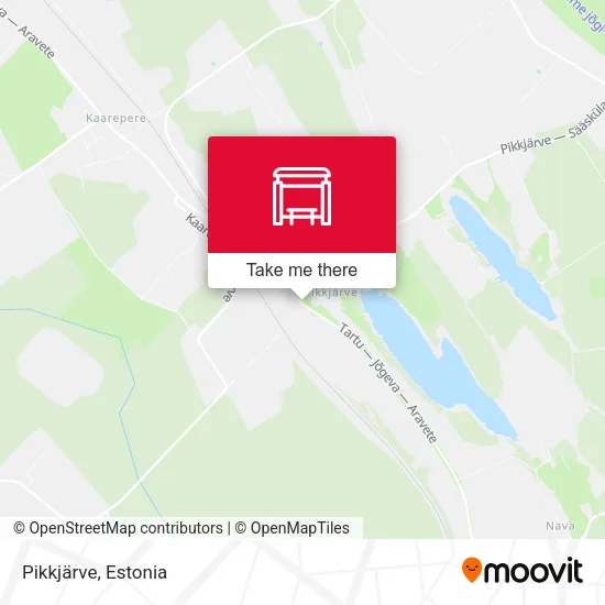 Карта Pikkjärve