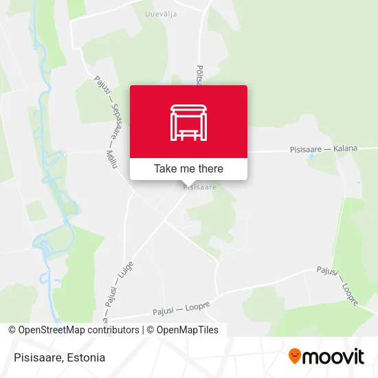 Карта Pisisaare