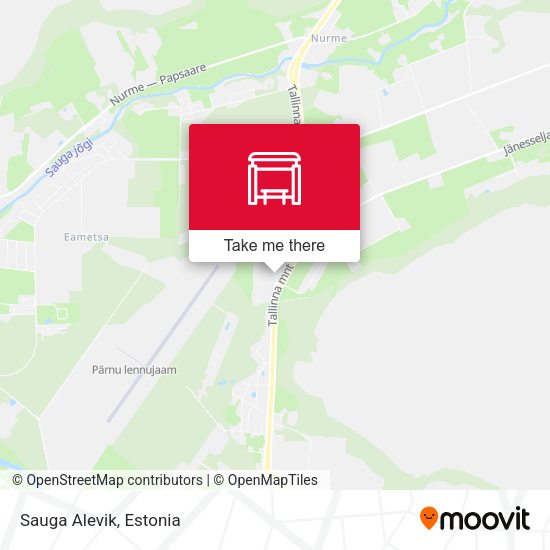 Карта Sauga Alevik
