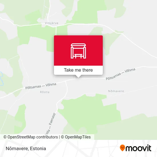 Карта Nõmavere