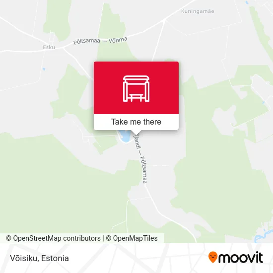 Карта Võisiku