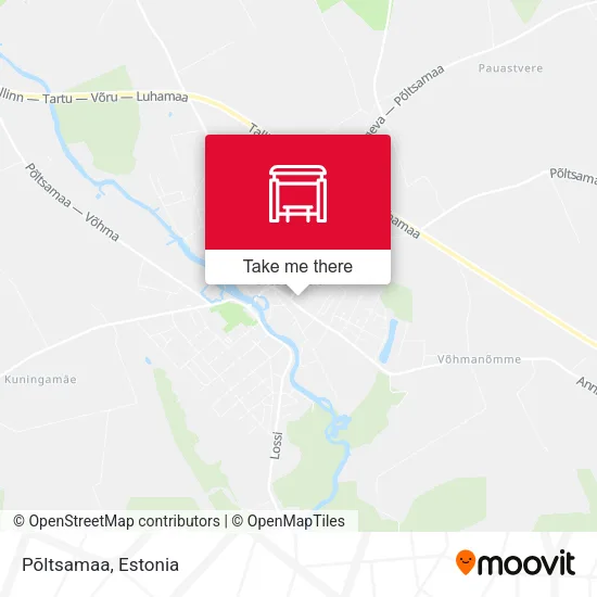 Карта Põltsamaa
