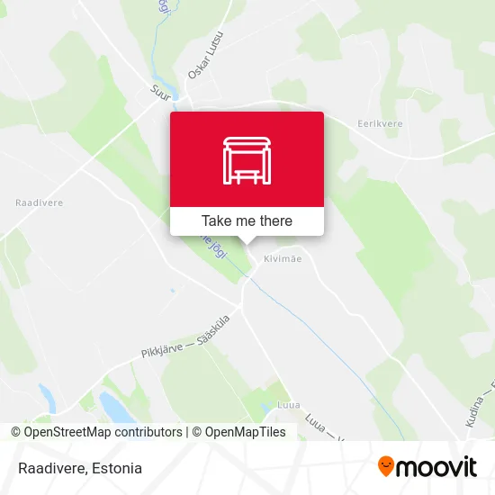 Карта Raadivere