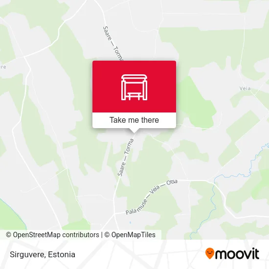 Карта Sirguvere