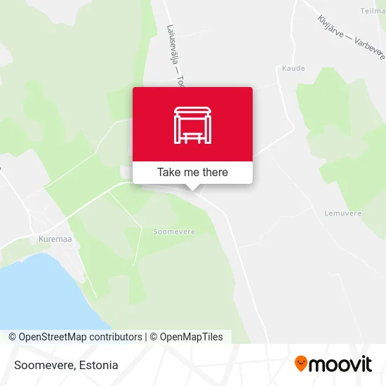 Карта Soomevere