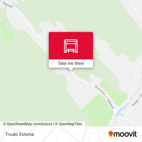 Карта Truubi