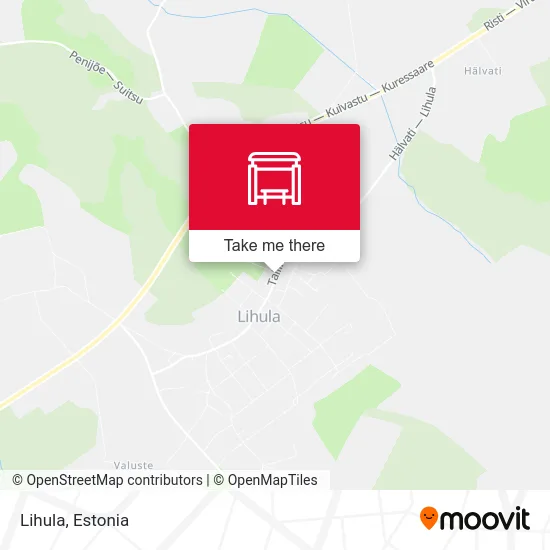 Карта Lihula