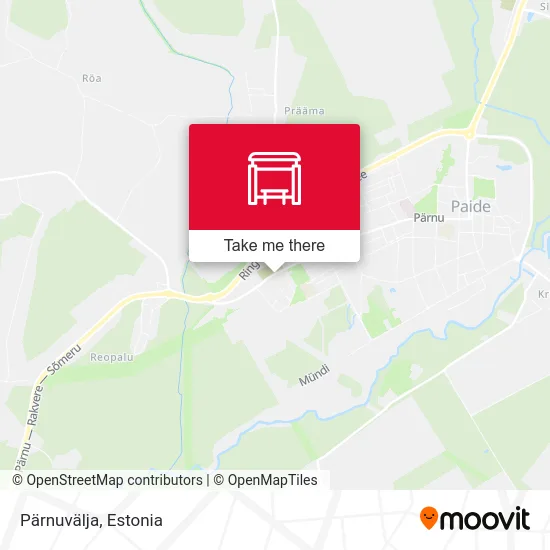 Карта Pärnuvälja