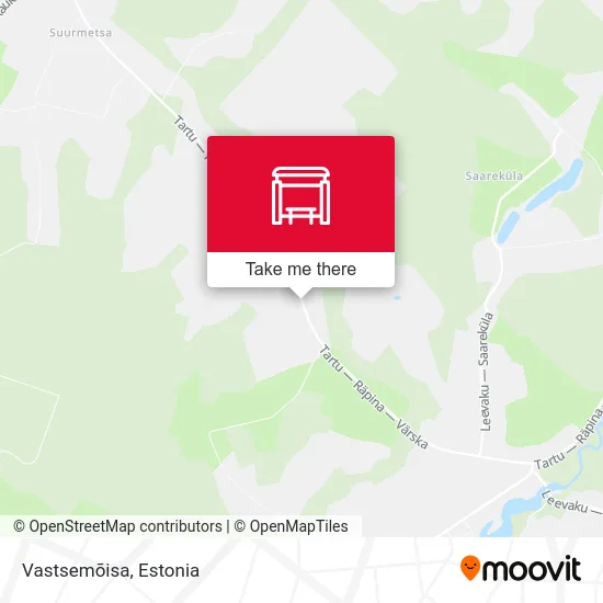 Карта Vastsemõisa