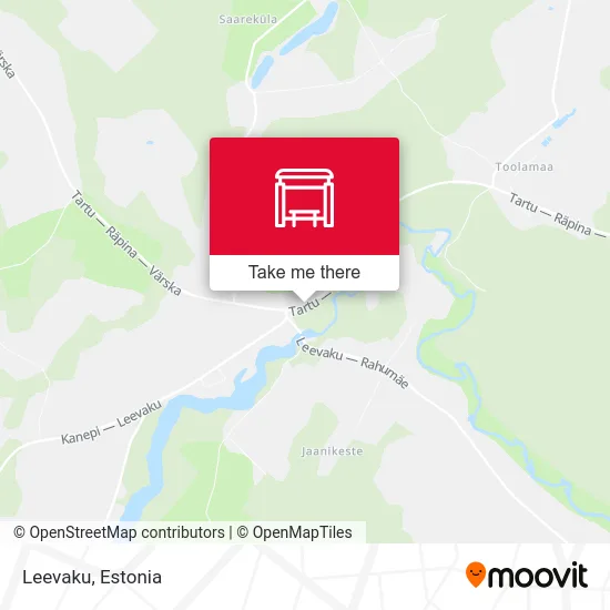 Карта Leevaku