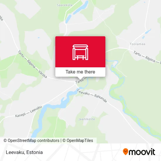 Карта Leevaku