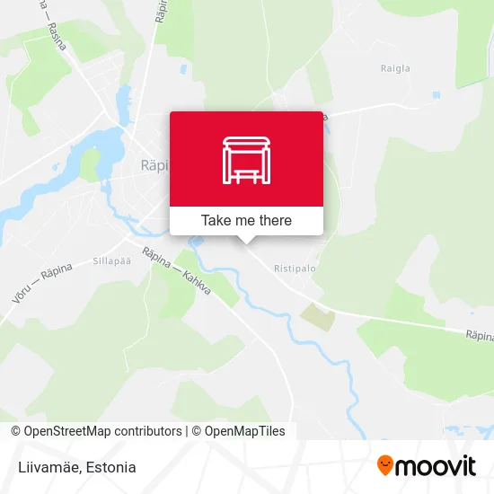 Карта Liivamäe