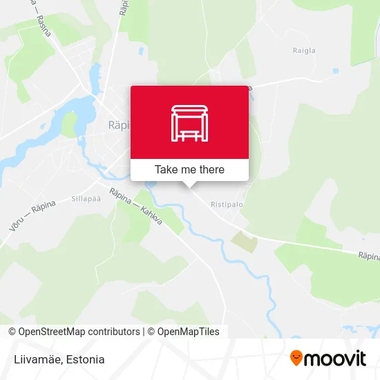 Карта Liivamäe