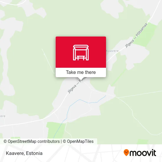 Карта Kaavere